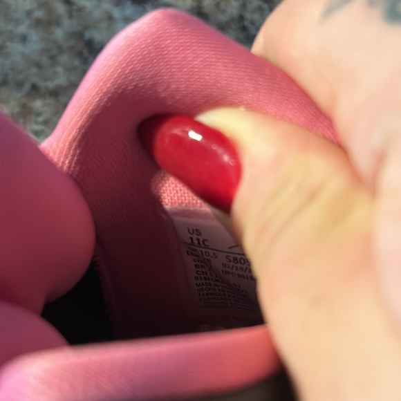 Air Jordan 8 Retro PS Pinksicle kids 11c - Picture 6 of 6